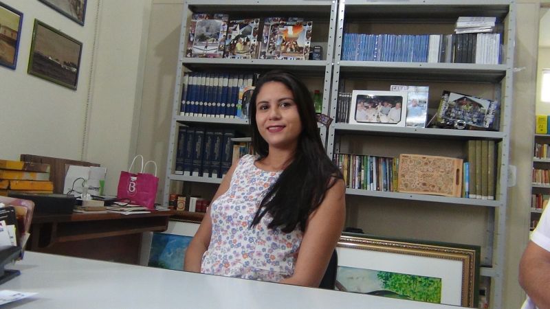 Layane Menely Silva - Acadêmica da UFOPA - Engenharia Sanitária Ambiental